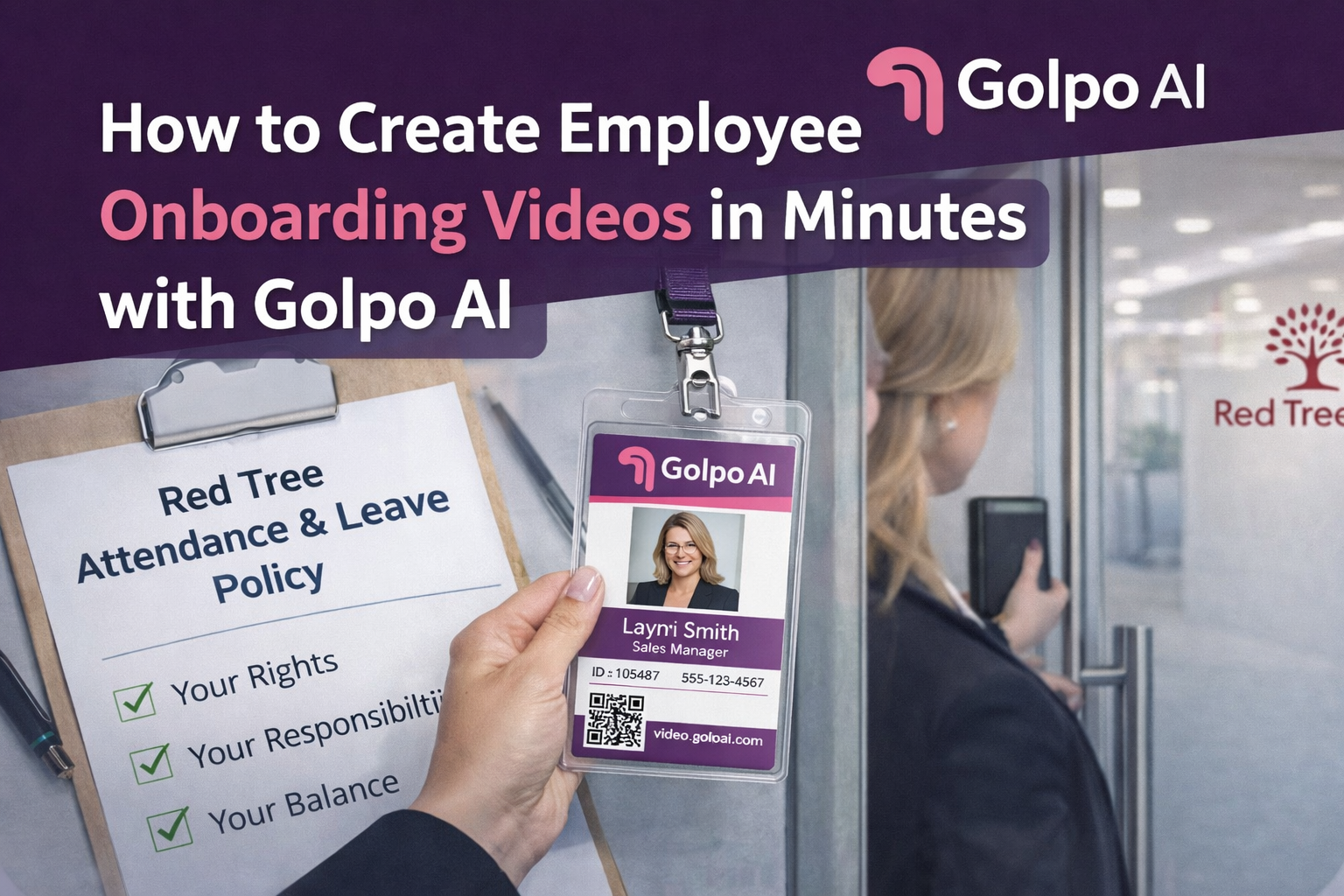 How to Create Employee Onboarding Videos in Minutes with Golpo AI
